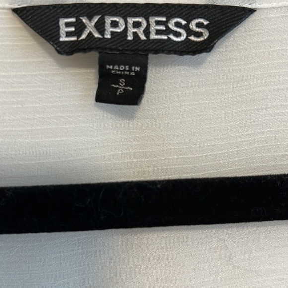 White sheer blouse - Picture 3 of 3